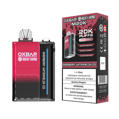 [CLEARANCE] OXBAR X Rocky Vapor M20K Puff Rechargeable Disposable Vape 20ml