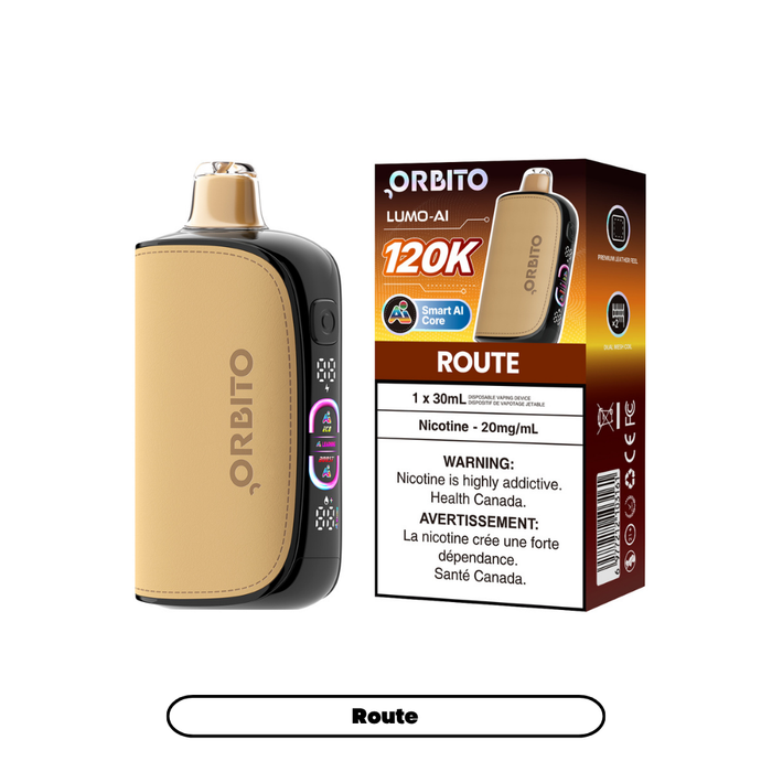 Orbito Lumo AI 120K Disposable Vape 30mL