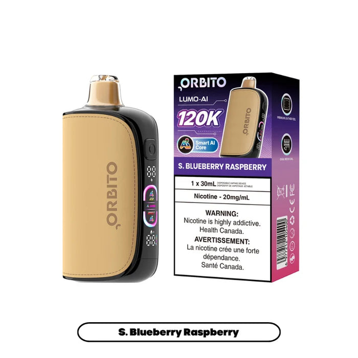 Orbito Lumo AI 120K Disposable Vape 30mL
