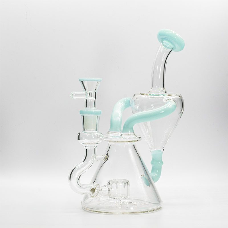 Bong / Dab Rig Soul Glass Recycler 8″ avec Banger en Quartz de 4 mm