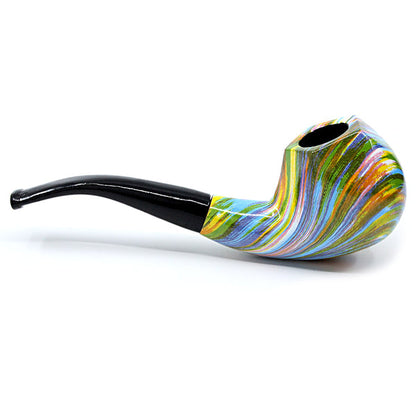 Pipe Pulsar Shire 6" courbée Brandy Rainbow