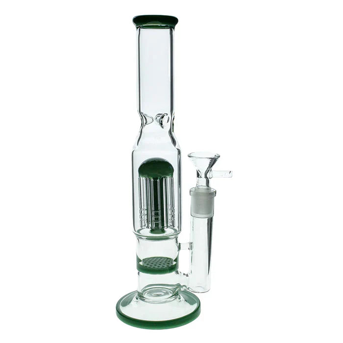 11" Beaker Bong w/ Dual Percolator