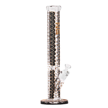 Nice Glass - 16" Gold Accent Straight Shooter