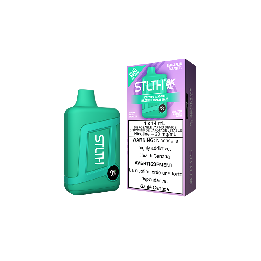 STLTH 8K Pro Disposable Rechargeable Vape 14ml