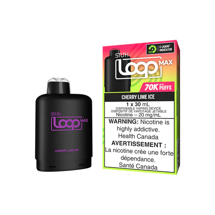 STLTH LOOP MAX Replacement Pod 30mL *No charge battery Included*