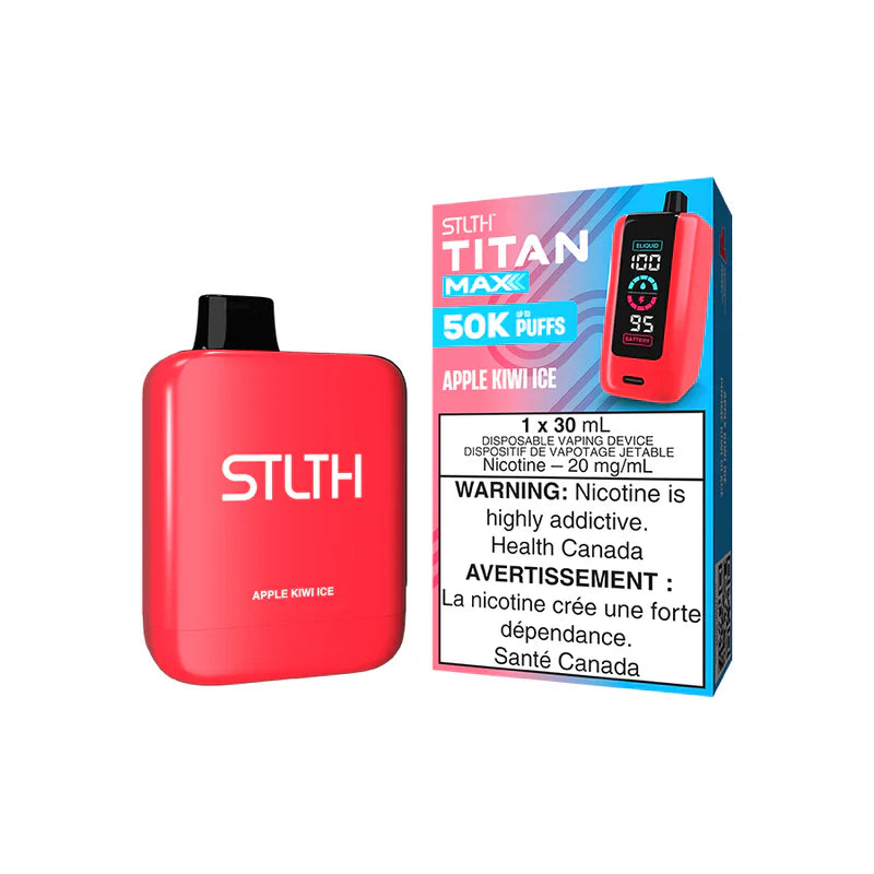 STLTH Titan Max 50K Puff Disposable Rechargeable Vape 30mL