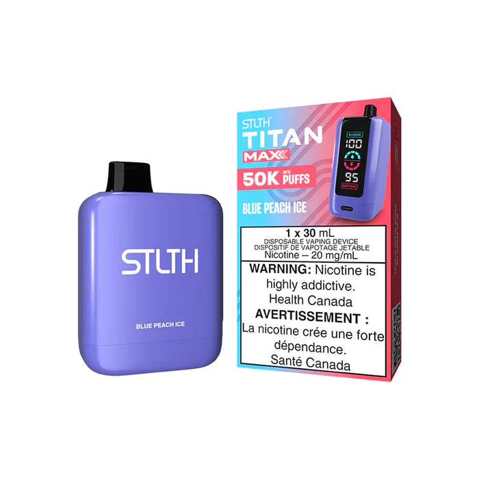 STLTH Titan Max 50K Puff Disposable Rechargeable Vape 30mL