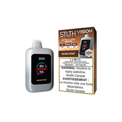[CLEARANCE] Stlth Vision 20K Puff Disposable Rechargeable Vape 20ml