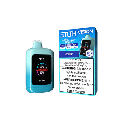 [CLEARANCE] Stlth Vision 20K Puff Disposable Rechargeable Vape 20ml