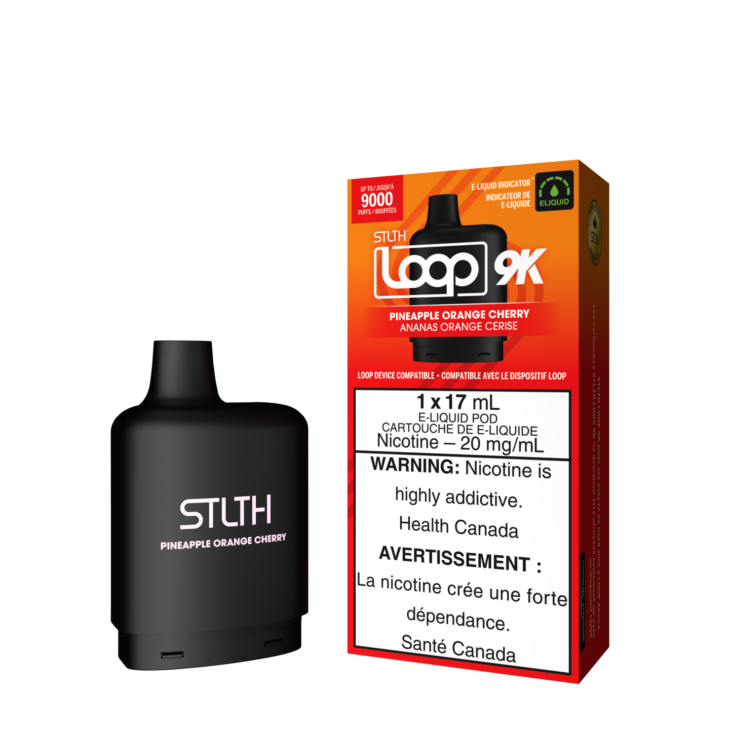 Pod de remplacement STLTH LOOP 9k 17 ml 9000 bouffées