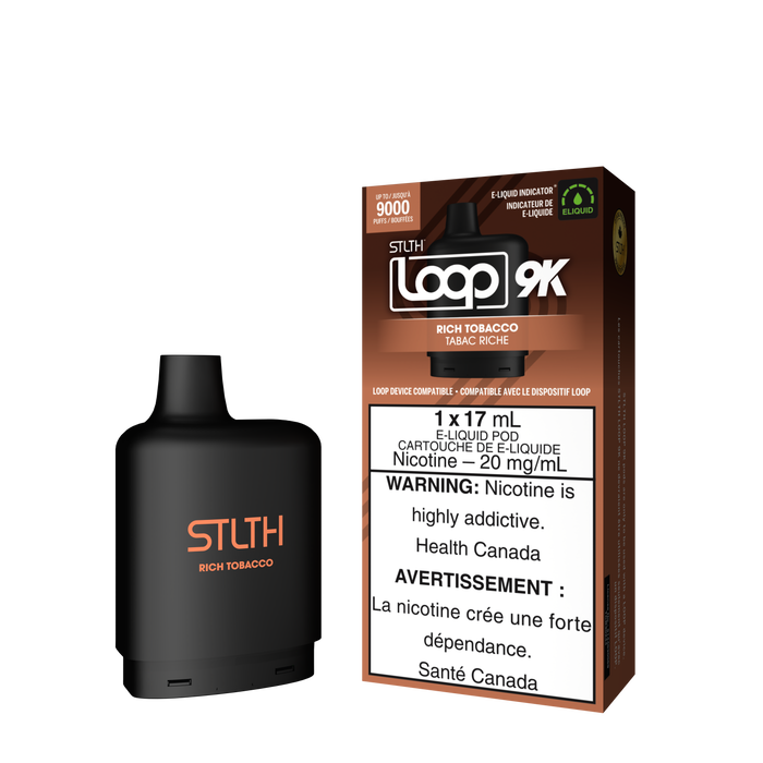 Pod de remplacement STLTH LOOP 9k 17 ml 9000 bouffées