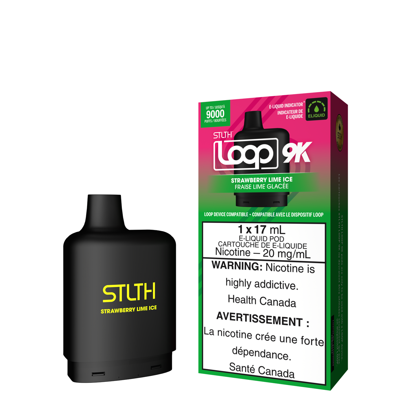 Pod de remplacement STLTH LOOP 9k 17 ml 9000 bouffées