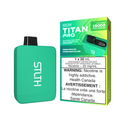 [CLEARANCE] STLTH Titan Pro 15000 Puff Disposable Rechargeable Vape 20ml