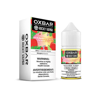 [CLEARANCE] Rocky Vapor x Oxbar E-Liquids - Strawberry FT