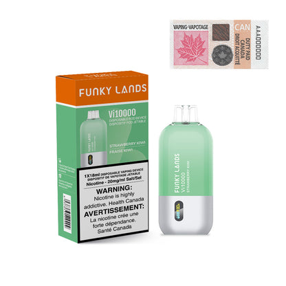 [CLEARANCE] Funky Lands by ElfBar Vi10000 Rechargeable Disposable Vape 18ml