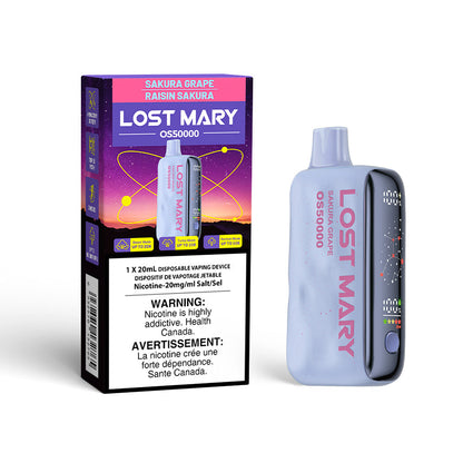 Lost Mary OS50K Rechargeable Disposable Vape 20mL