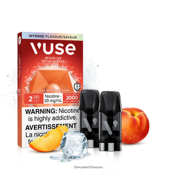 Vuse 2.0 - Capsules de remplacement pour ePod Peach Ice