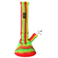 Bong en silicone Sesh de 12 pouces avec gobelet