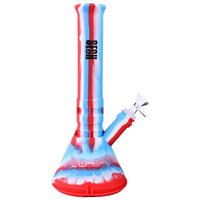 Bong en silicone Sesh de 12 pouces avec gobelet