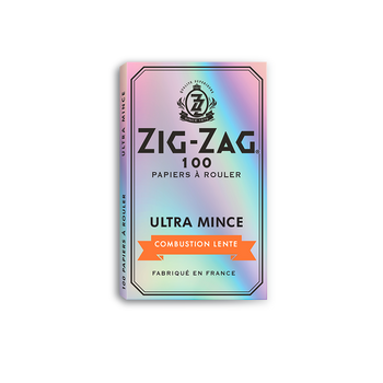 Zig-Zag | Silver Ultra Thin 100 Papers