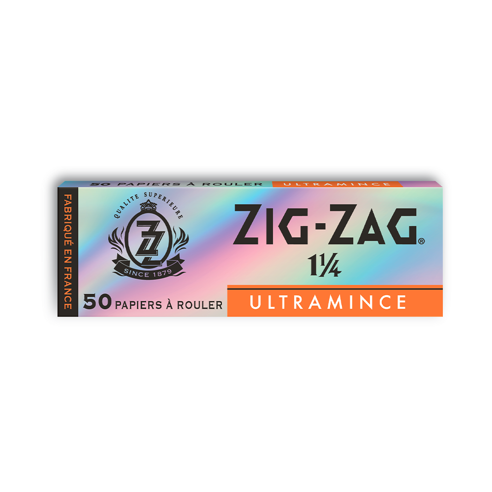 Zig-Zag | Argent UltraThin 1 1/4" 50 feuilles