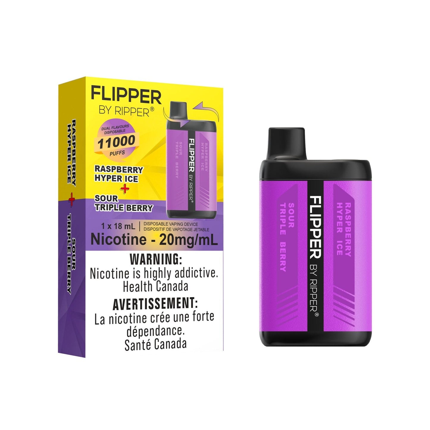 [Clearance] Gcore Flipper 11000 Puff Rechargeable Disposable Vape 18ml