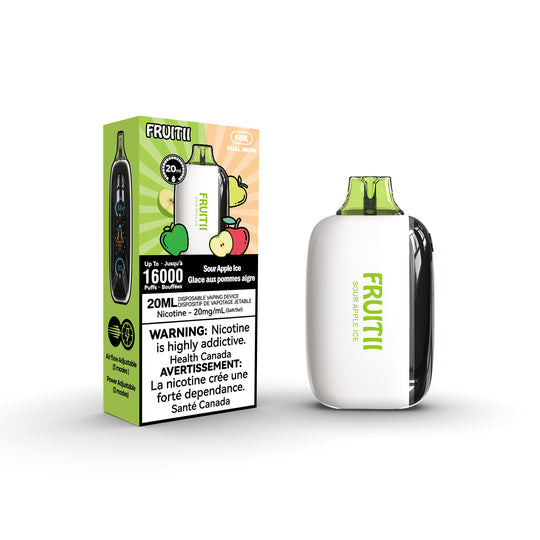 Fruitii 16K Vape jetable rechargeable de SPIN 20 ml