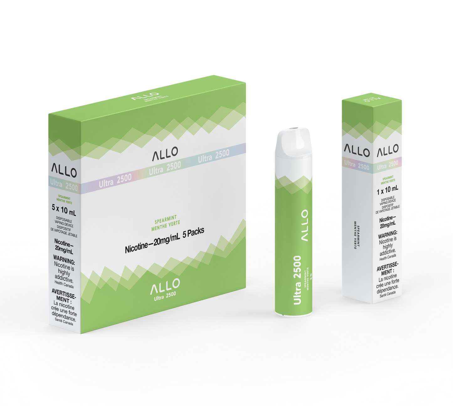 Allo Ultra 2500 Disposable Vape eCig 8ml