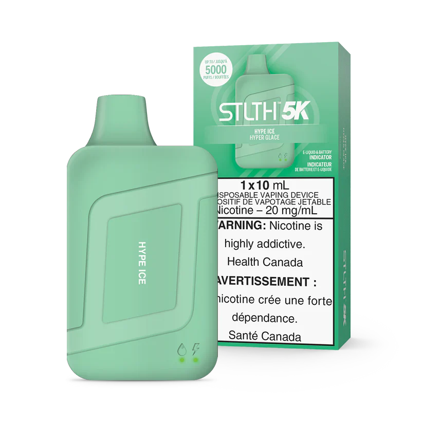 STLTH 5K Vape jetable rechargeable 10 ml