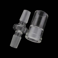 Straight Adapter with Glass Dome Combo - 14mm Male to 14mm Male