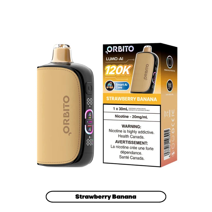 Orbito Lumo AI 120K Disposable Vape 30mL
