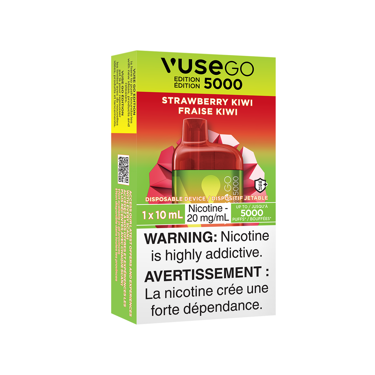 Vuse Go Edition 5000 - Fraise Kiwi