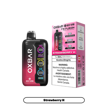 [CLEARANCE] OXBAR X Rocky Vapor Tri Fusion Disposable Vape 30mL