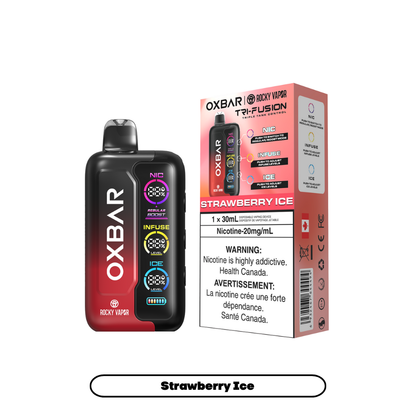 [CLEARANCE] OXBAR X Rocky Vapor Tri Fusion Disposable Vape 30mL