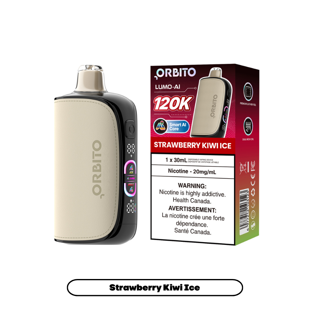 Orbito Lumo AI 120K Disposable Vape 30mL
