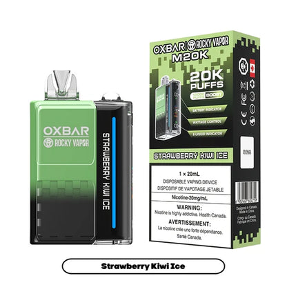 [CLEARANCE] OXBAR X Rocky Vapor M20K Puff Rechargeable Disposable Vape 20ml
