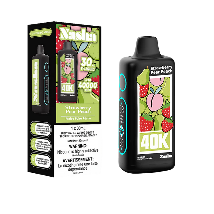 Nasha 40K Disposable Vape 30mL