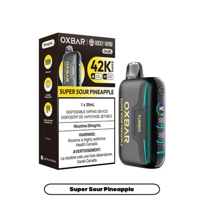[CLEARANCE] OXBAR X Rocky Vapor G42K Disposable Vape 20mL