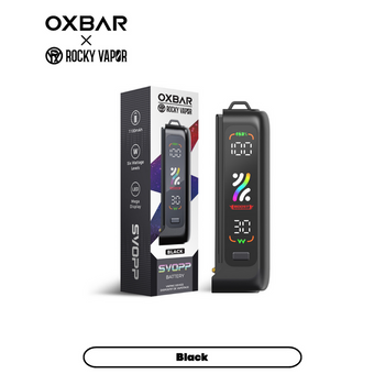 OXBAR x Rocky Vapor SVOPP Device Battery 1100mAh Black