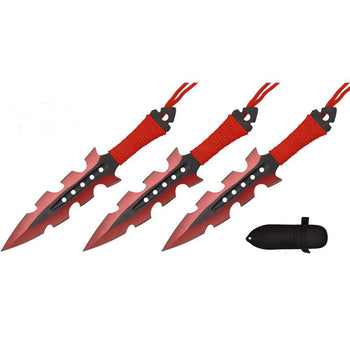 4″ Two Tone Spear Throwing Knife Set