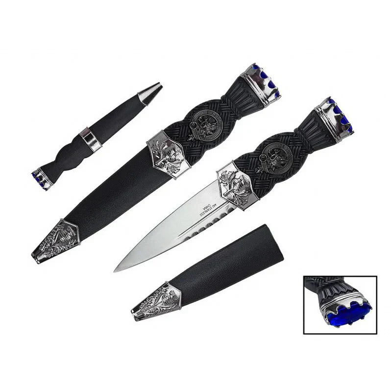 7.5″ Scottish Sgian-Dubh w/ Sheath