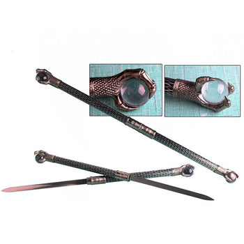 29.75″ Double Blade Dagger w/ Crystal Ball Claw