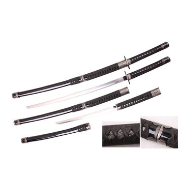 42″ Scales of Vyrn Samurai Sword Combo with Wakizashi in Scabbard