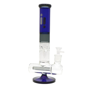 Infyniti 15" Bottom Inline Ice Catcher Two Tone Bong