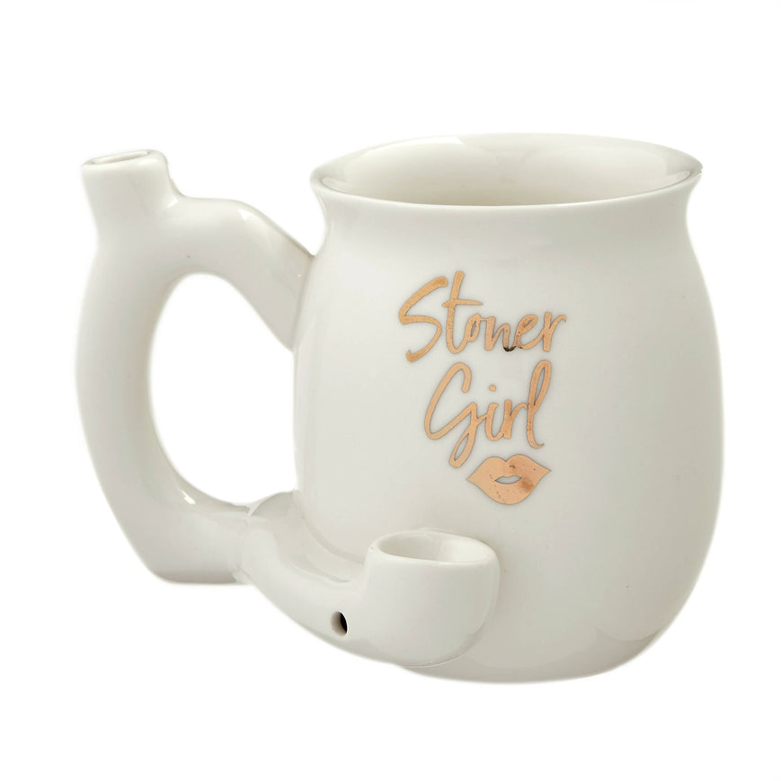 Stoner Girl Roast and Toast Pipe Mug