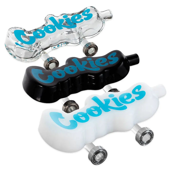 Pipe à main en verre Cookies Toke Deck de 4,25 po