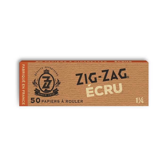 Zig-Zag | Feuilles à rouler non blanchies 1 1/4