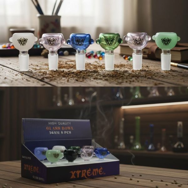 Xtreme - 14mm Male Round Glass Bowl