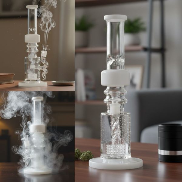 Xtreme - 14" Shower Head Percolator Glass Bong