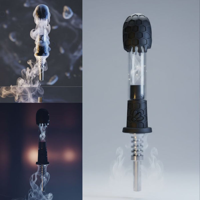 Silicone Nectar Collector w/ 10mm Joint Stainless Steel Nail